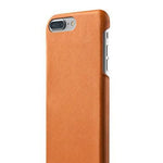 Mujjo Full Leather Case Compatible With Iphone 7 Plus & Iphone 8 Plus, 1mm Protective Screen Bezel |Elegant Slim Profile, Japanese Suede Lining, Champagne - 8718546171352