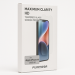 Puregear Maximum Clarity Hd Tempered Glass Screen Protector For Apple Iphone 13 / 13 Pro / 14 (2022) 6.1", Touch + Precision, Case Friendly Fit, Lifetime Replacement (Self Alignment Installation Tray Included)