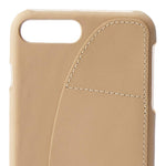 Mujjo Leather Wallet Case Compatible With Iphone 7 Plus & Iphone 8 Plus | 2-3 Card Pocket, 1mm Protective Screen Bezel, Japanese Suede Lining (Champagne) - 8718546171338