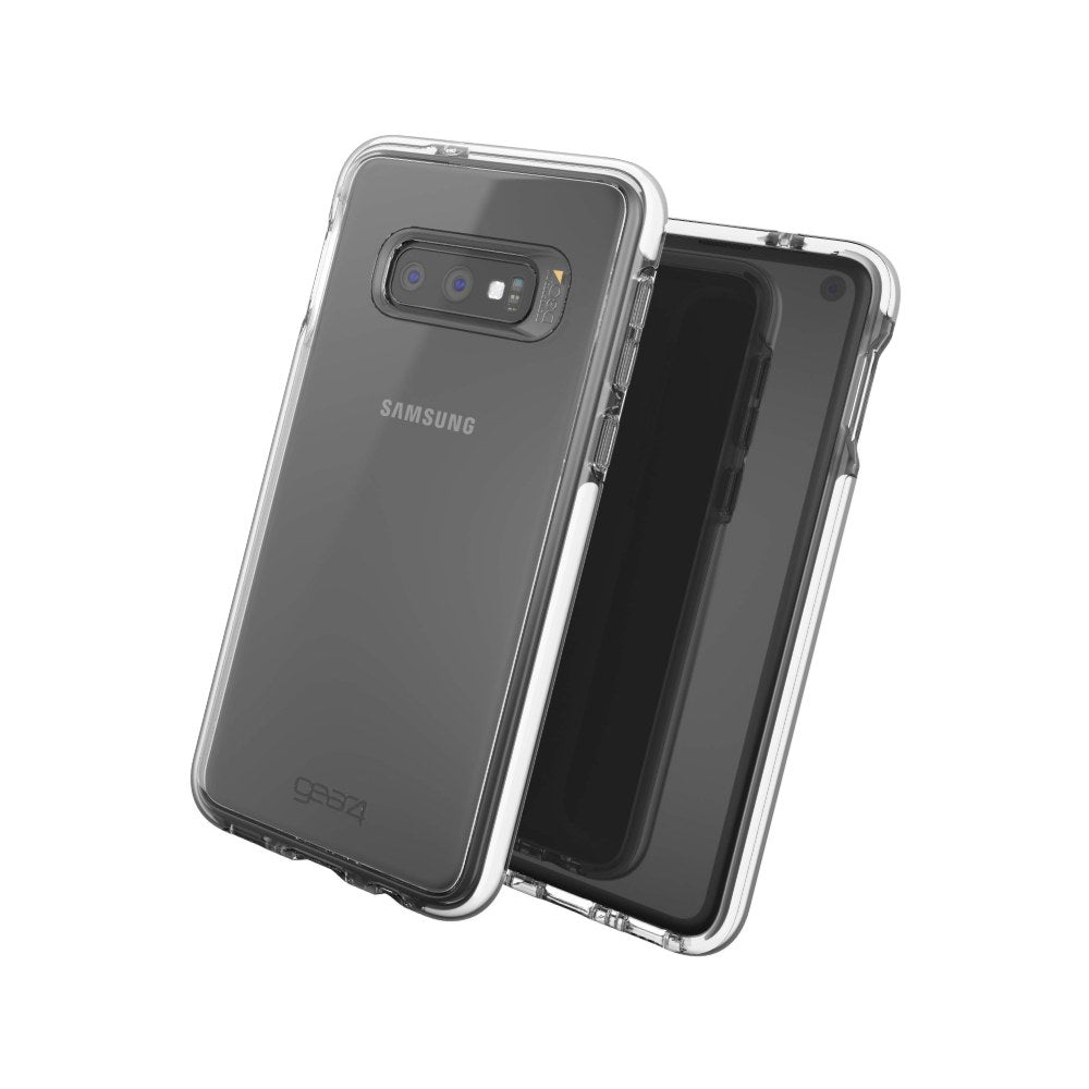 Gear4 Piccadilly Clear Case With Advanced Impact Protection [ Protected By D3o ], Slim, Tough Design For Samsung Galaxy S10e - White - 4895200206965