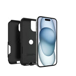 Otterbox Iphone 17e, 16e, 15, 14, & 13 Commuter Series Case - Black, Slim & Tough, Pocket-Friendly, With Port Protection - Thin & Protective Iphone Case, Dual-Layer, Impact Absorbing Iphone Case - 840304729968