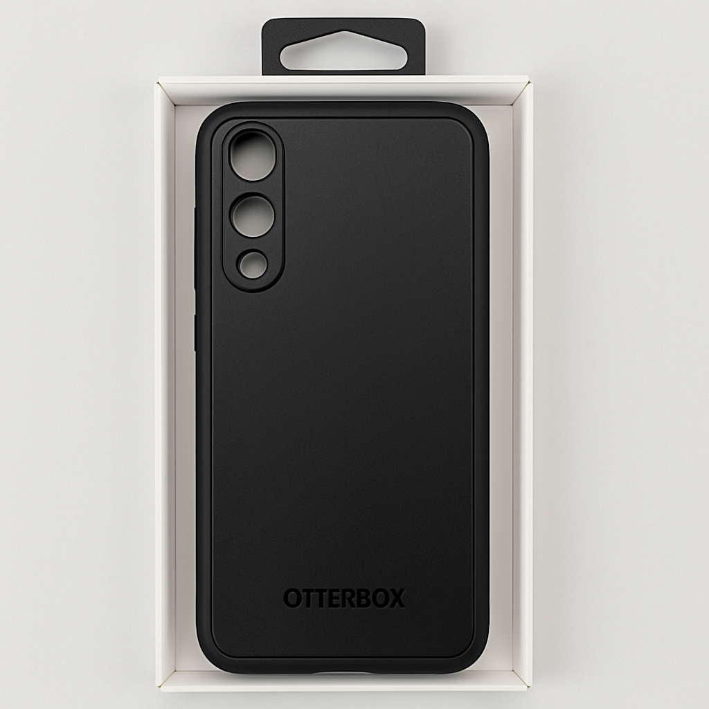 OtterBox Symmetry Magnetic Case For Samsung Galaxy S25+ - Hard Shell Black