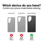 Otterbox Galaxy S23 Ultra Symmetry Series Case - Sage Advice (Clear/Green), Ultra-Sleek, Wireless Charging Compatible, Raised Edges Protect Camera & Screen - 840304714247