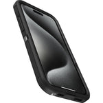 Otterbox Iphone 15 Pro Max (Only) Defender Series Xt Clear Case - Dark Side (Black/Clear), Screenless, Rugged, Snaps To Magsafe, Lanyard Attachment - 840304736829
