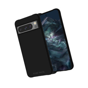 Case-Mate Google Pixel 8 Pro Case [6.7”, 2023] [12ft Drop Protection] [Wireless Charging] Tough Black Phone Case For Google Pixel 8 Pro - Rugged, Anti-Scratch Technology, Shock Absorbent, Slim Fit - 840171734751