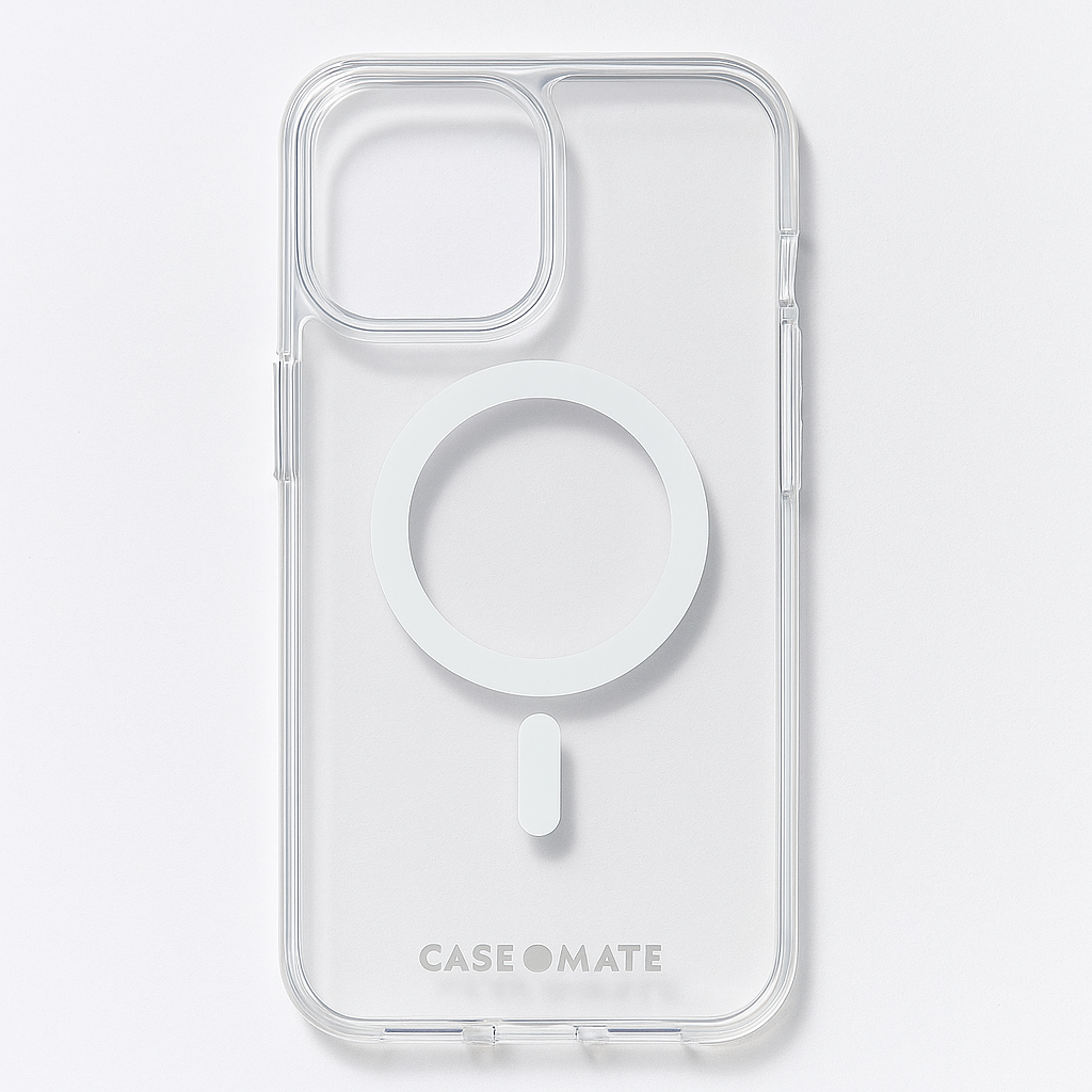 Casemate Tough iPhone 15 Pro Max Clear MagSafe Shockproof Protective Case