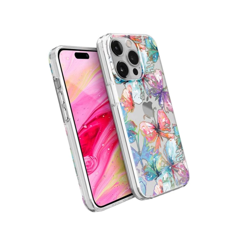 Laut - Crystal Palette Case Compatible With Iphone 14 Pro (6.1") - Butterfly - 4895206929691