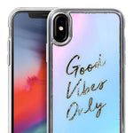 Laut - Good Vibes Only For Iphone Xs/Iphone X | Durable | Good Vibes | Reflective Glitter - 4895206906272