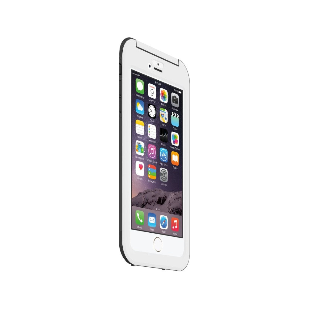 Seidio Obex Waterproof Case For The Iphone 6 Plus/6s Plus [Drop Proof] [Everyday Protection] - Retail Packaging - White/Gray - 849718009895