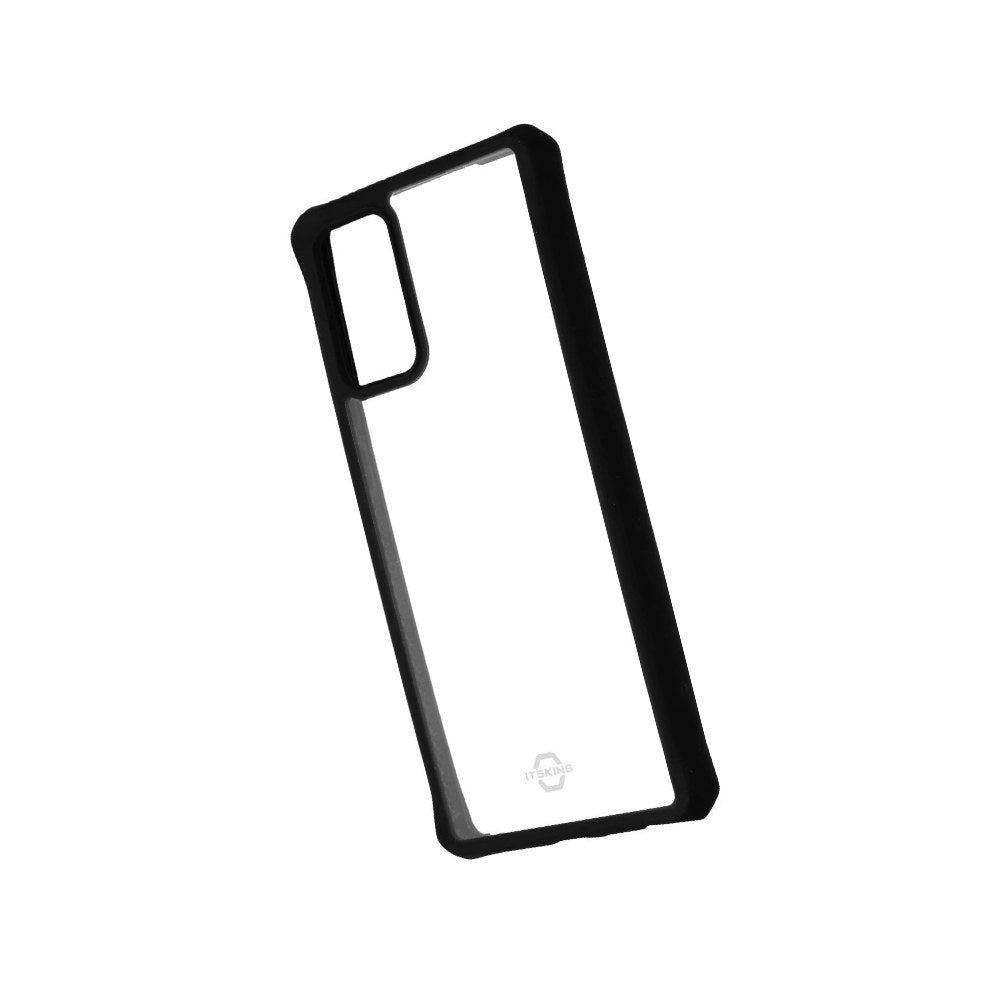 Itskins Hybrid Solid Series Case For Samsung Galaxy Note20 - Clear/Black - 4894465029500