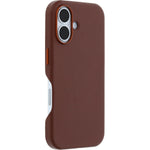 Otterbox Iphone 16 Symmetry Series Cactus Leather For Magsafe - Rich Adobe Brown - Ultra-Thin, Sleek Iphone Case, Premium Iphone Case, Magsafe Compatible - 840304771271