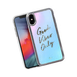 Laut - Good Vibes Only For Iphone Xs/Iphone X | Durable | Good Vibes | Reflective Glitter - 4895206906272