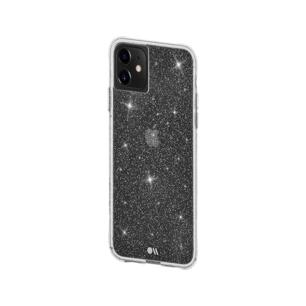 Case-Mate - Sheer Crystal - Sparkle Case For Iphone 11 - Protective Design - 6.1 Inch - Crystal Clear - 846127188678