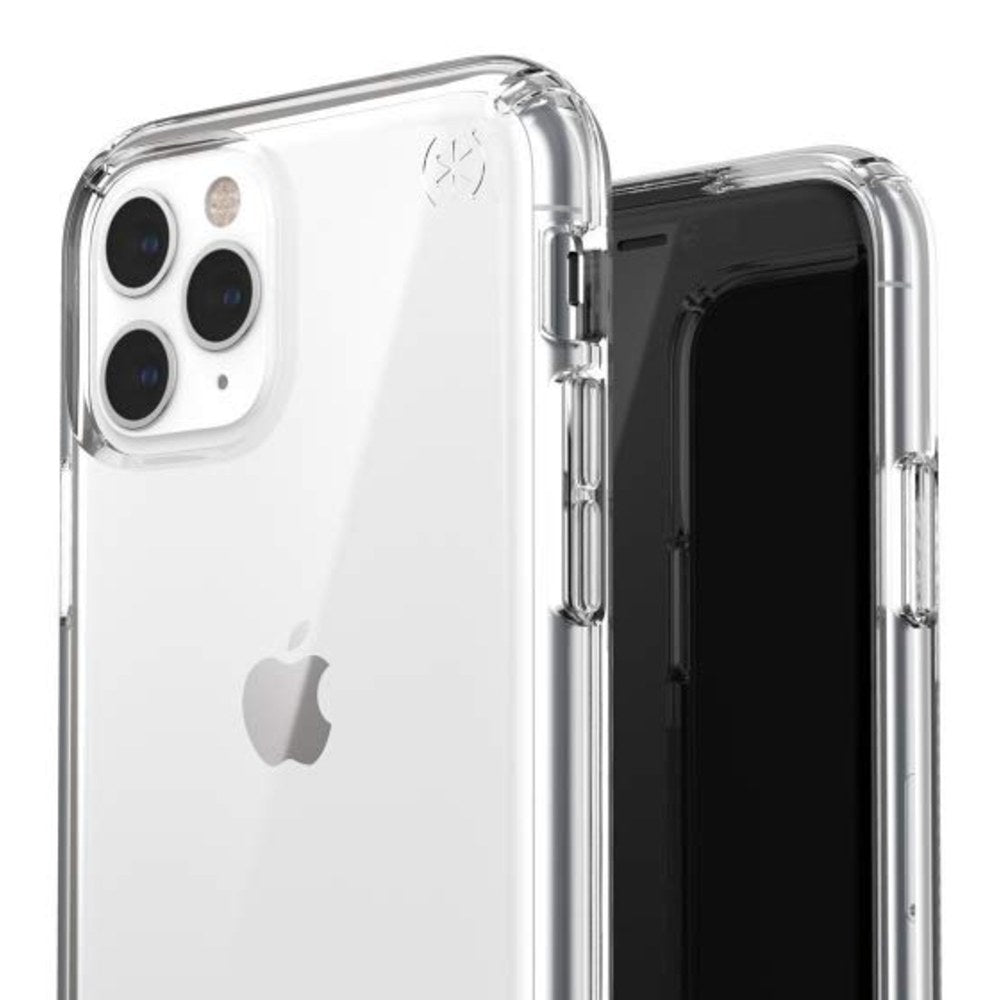 Speck Products Presidio Stay Clear Iphone 11 Pro, Presidio Stay Clear Case, Thermoplastic Polyurethane, Clear/Clear - 235757