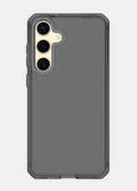 Itskins Spectrum R // Clear Protective Phone Case For Galaxy S24 Fe, Anti-Yellowing, Shockproof Cover, And Military Grade Protective Phone Case - Light Purple - 888842958174