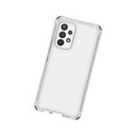 Itskins Spectrum // Clear Protective Phone Case Compatible With Samsung Galaxy A53 5g (Usa Ver), Slim Hybrid Case, Anti-Yellowing, And Heavy Duty Shockproof Cover, Military Phone Case - Transparent - 888842971548