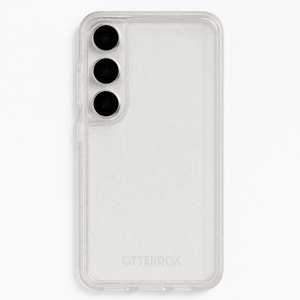 Otterbox Samsung Galaxy S24 Symmetry Series Clear Case - Stardust (Clear/Glitter), Ultra-Sleek, Wireless Charging Compatible, Raised Edges Protect Camera & Screen - 840304751594