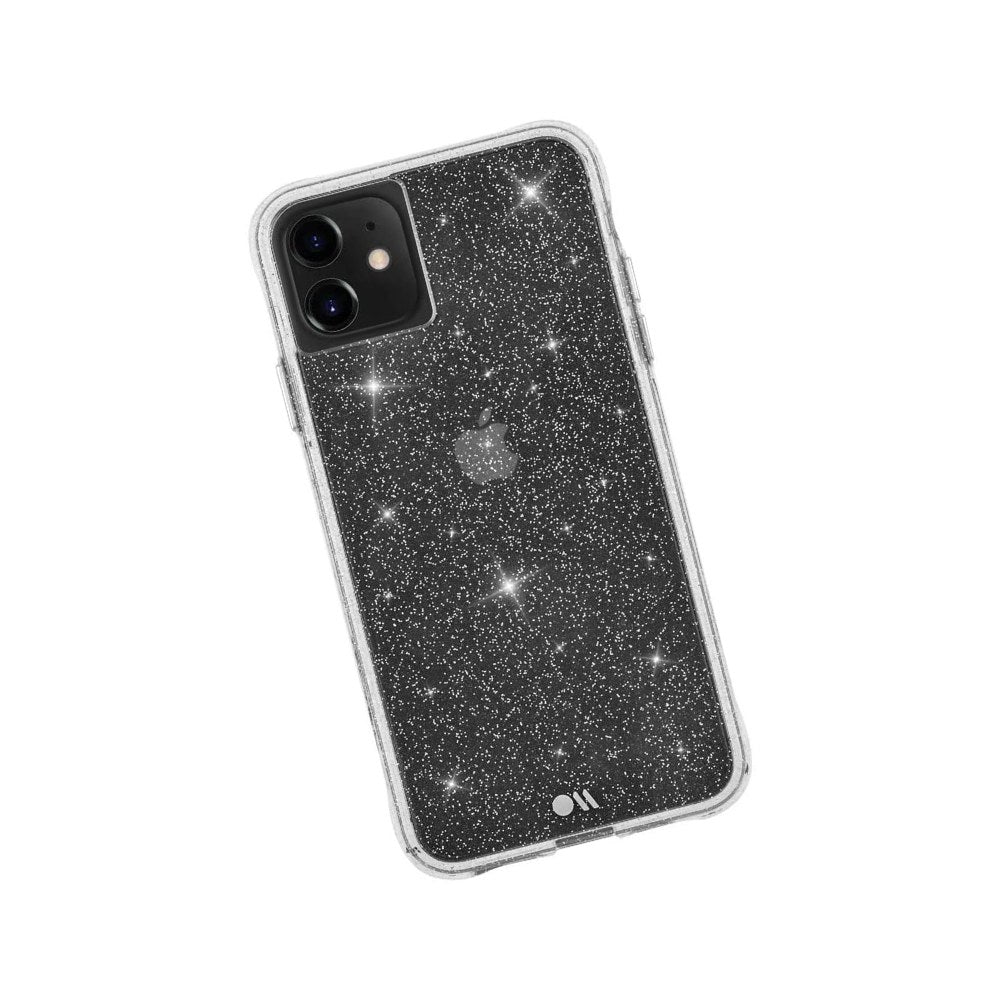 Case-Mate - Sheer Crystal - Sparkle Case For Iphone 11 - Protective Design - 6.1 Inch - Crystal Clear - 846127188678