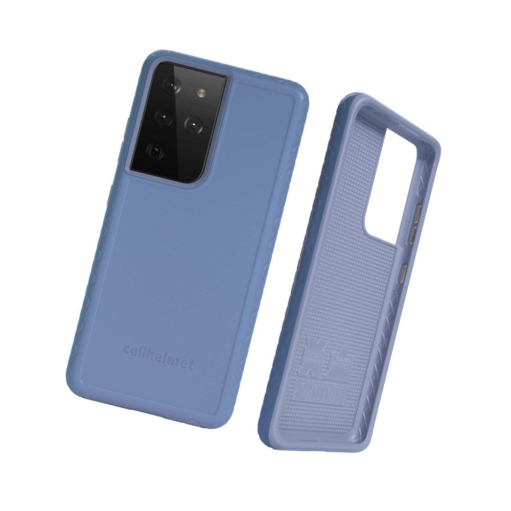Cellhelmet Fortitude Series Slate Blue Phone Case For Samsung Galaxy S21 Ultra| As Seen On Shark Tank | In Retail Package - 810061240761
