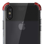 Ghostek Covert 2 Iphone Xs/X Case With Industrial Strength Military Drop Protection For Apple Iphone Xs/X 2018 | Supports Qi Wireless Charging | Works With Face Id | Red - 811663031184