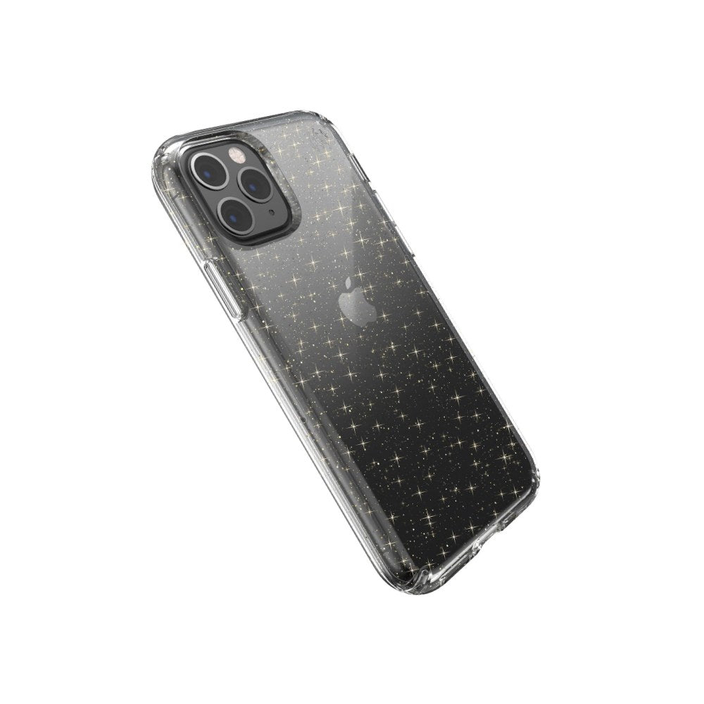 Speck Iphone 11 Pro Case - Presidio Clear + Glitter - Protective Ultra Thin Slim Hard Anti Scratch Cover - Clear/Glitter - 251193