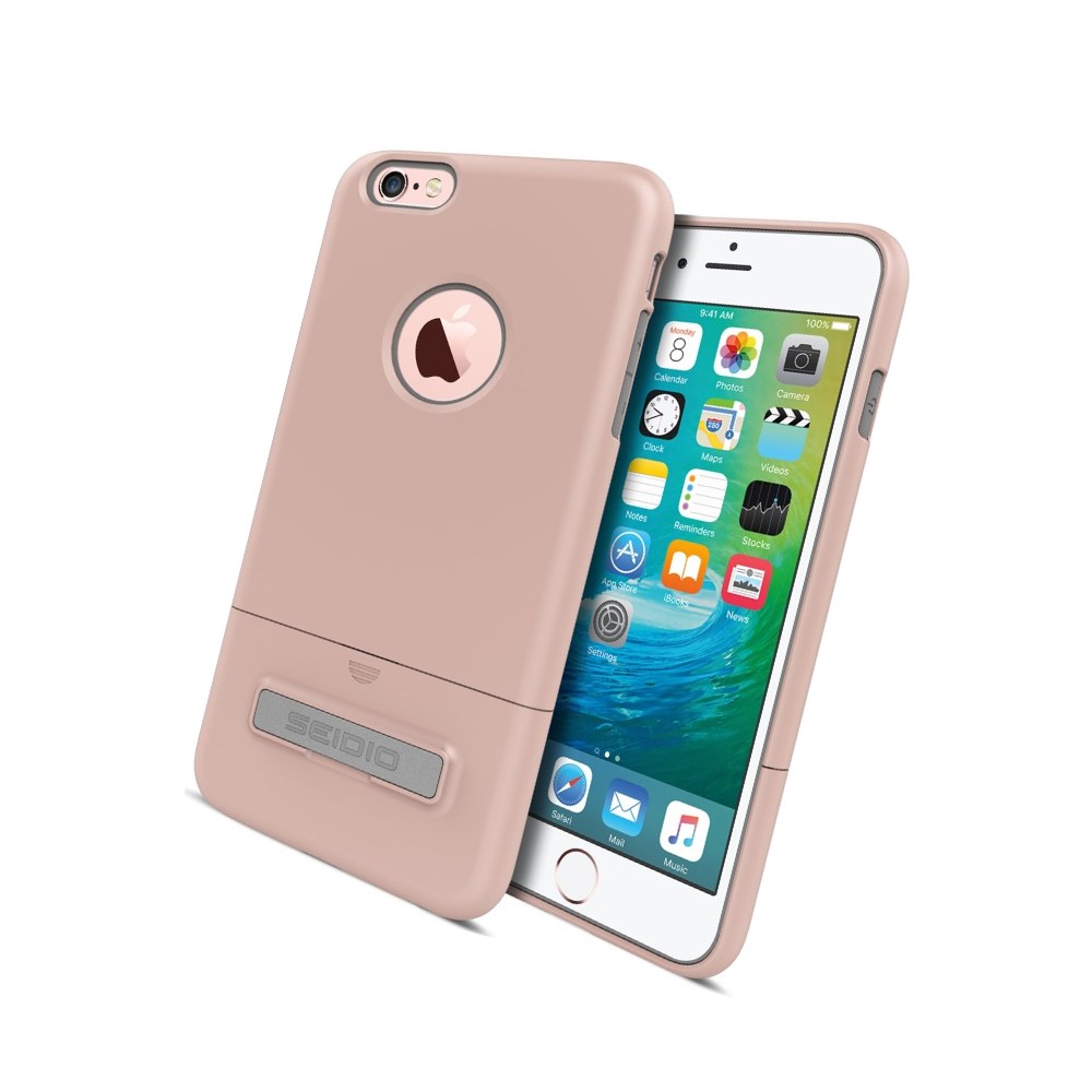 Seidio Cell Phone Case For Apple Iphone 6+/6s+ - Rose Gold/Gray - 849718014776