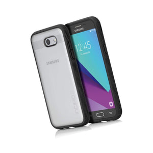 Incipio Samsung Galaxy J3/J3 Emerge/Express Prime 2/Amp Prime 2/J3 Eclipse/ J3 Mission Octane Case - Frost And Black - 191058012777