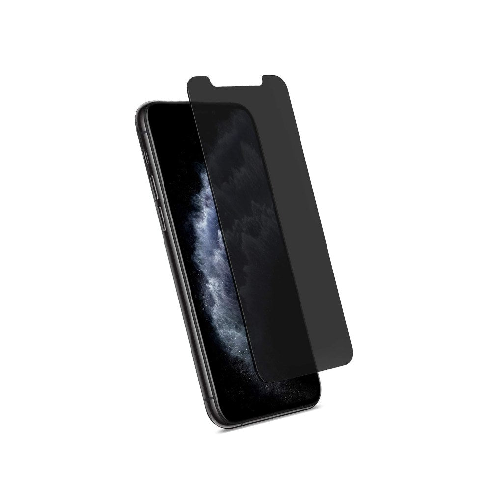 Puregear Privacy Tempered Glass Screen Protector For Apple Iphone 11 Pro Max, Installation Tray, Touch Sensitive, Case Friendly, Anti-Fingerprint Coating, Lifetime Replacement, Protect Your Privacy -