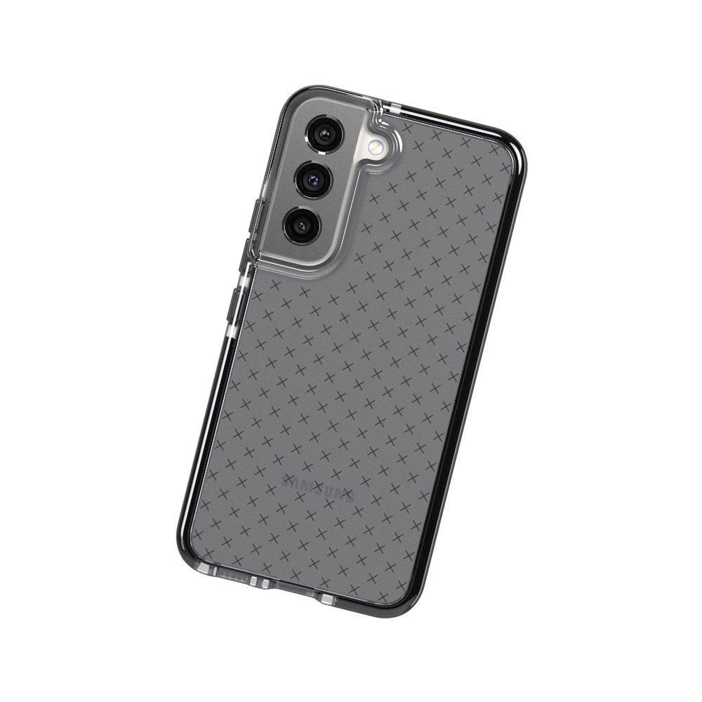 Tech21 Evo Check For Samsung Galaxy S22 – Protective Phone Case With 16ft Multi-Drop Protection - 5056234794005
