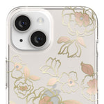 Kate Spade New York Protective Hardshell Case Compatible With Apple Iphone 14 - Gold Floral [Ksiph-222-Gfl] - 650450081571