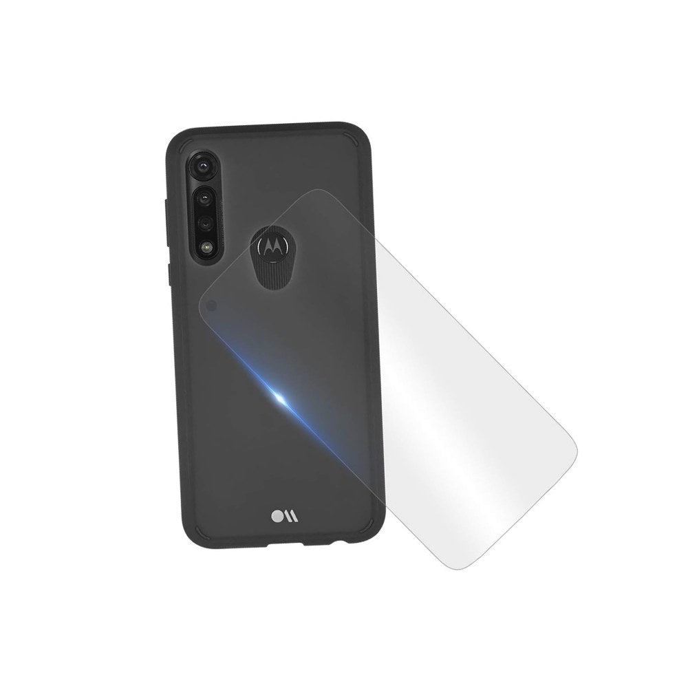 Case-Mate - Case For Motorola Moto G8 Power - Protection Pack - Tough Smoke Case & Screen Protector (Cm042972) - 846127194372