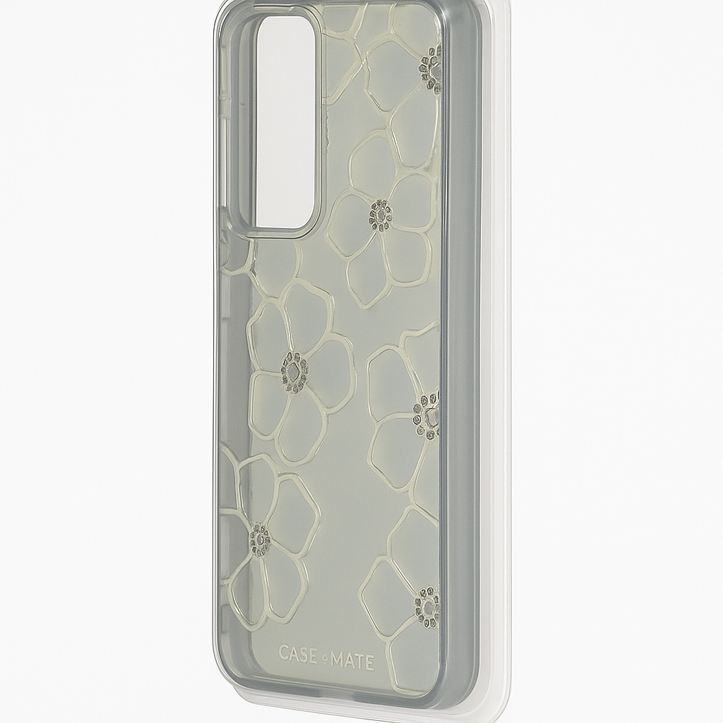 Case-Mate Protective Hard Case For Samsung Galaxy S24 Fe Floral Gems