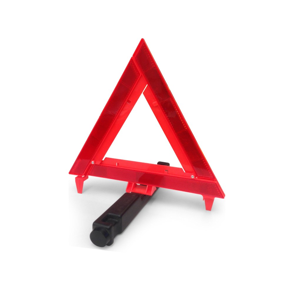 Armor All Safety Triangle Reflectors - Reflective Warning Roadside Kit – Auto Emergency, Weighted Base, Collapsible - 812350102057