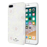 Incipio Apple Iphone 6 Plus/6s Plus/7 Plus/8 Plus Kate Spade Hard-Shell Case - Hollyhock Floral Clear/Cream With Stones - 191058038753