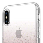 Incipio Design Series Protective Case For Iphone Xs Max (6.5") With Stylish Prints And Clear Cover Design - Cranberry Sparkler - 191058085184