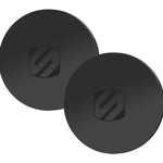 Scosche Mprndrk-Sp Magicmount Replacement Metal Plate Kit For Phone, Metal Plates For Magnetic Mount Cell Phone Holder For Car, Universal With All Devices And Phone Case, Black - Round - 214931