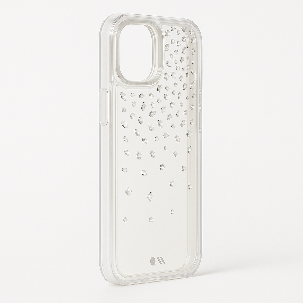 CaseMate iPhone 13 Karat Crystal Clear Bumper Shock Absorbing Case