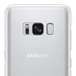 Samsung Galaxy S8 Clear Protective Cover, Silver - 598662