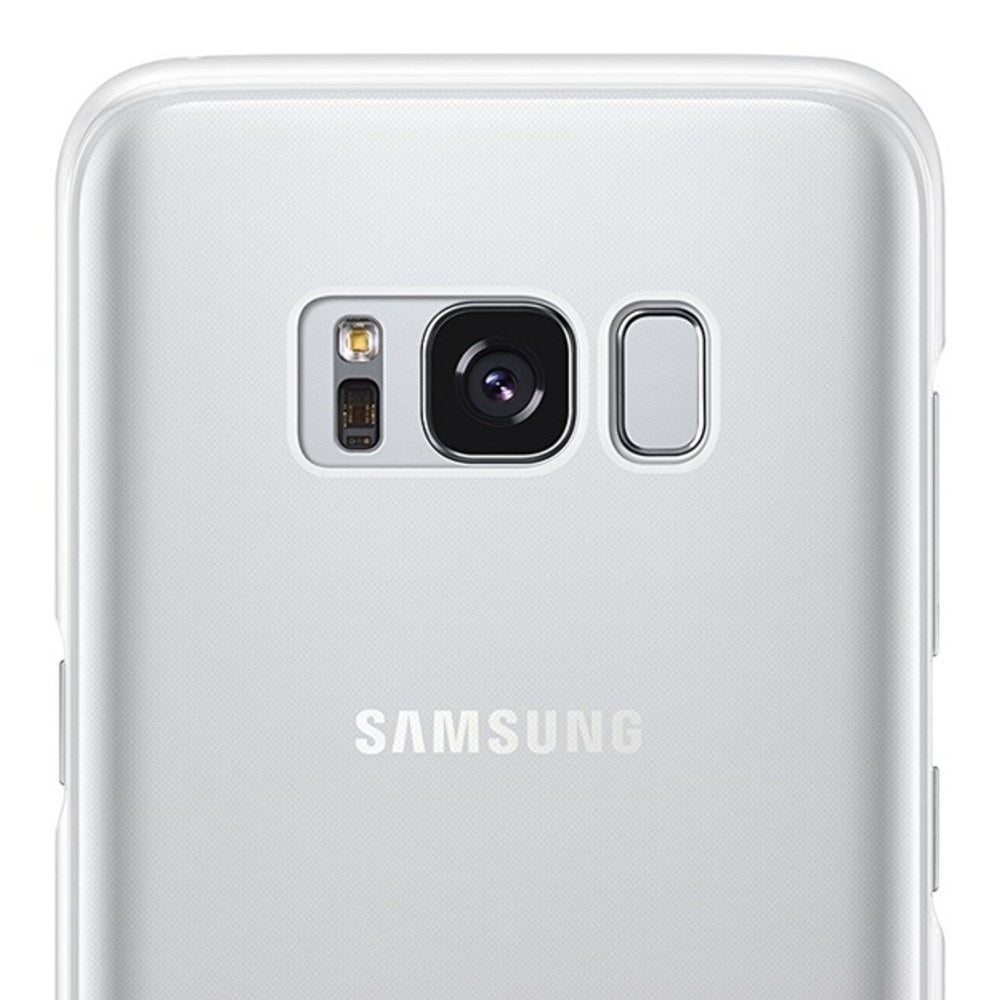 Samsung Galaxy S8 Clear Protective Cover, Silver - 598662