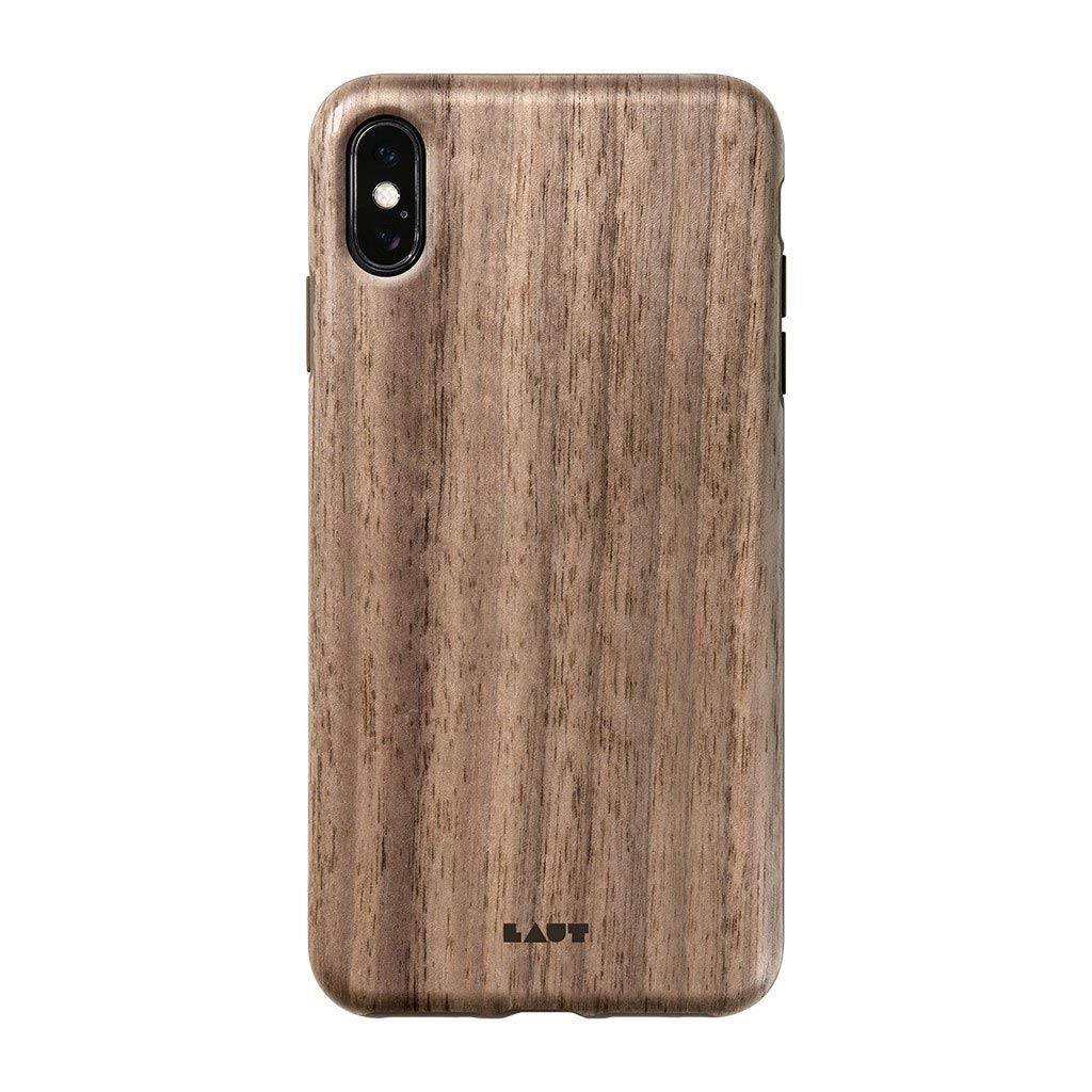 Laut - Pinnacle For Iphone Xs Max | Ultra Slim & Sleek | Natural Wood | Lightweight (Walnut) - 4895206907552