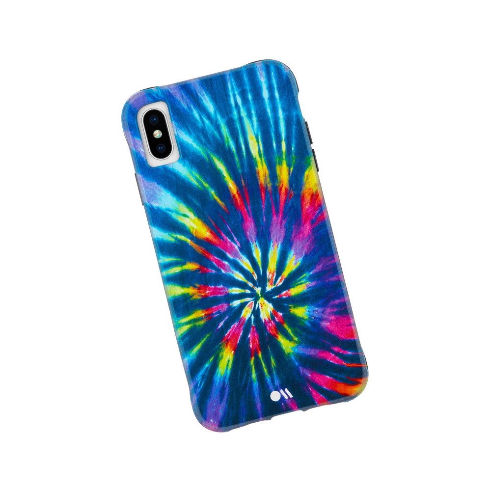 Case-Mate - Iphone Xs Max Case - Tie Dye - Opaque Color Design - Iphone 6.5" - Diy Rainbow - 846127188548