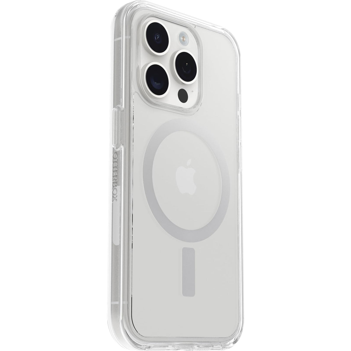Otterbox Iphone 15 Pro (Only) Symmetry Series Clear Case - (Clear), Snaps To Magsafe, Ultra-Sleek, Raised Edges Protect Camera & Screen (Ships In Polybag, Ideal For Business Customers) - 840304734030
