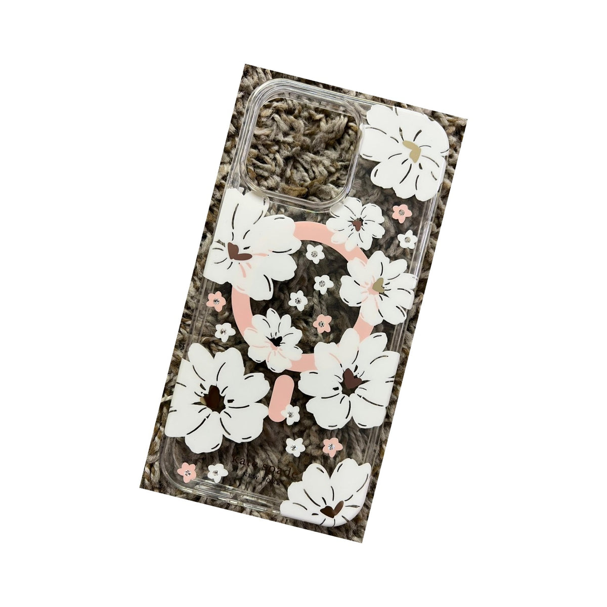 Kate Spade New York Protective Hardshell Case Compatible With Magsafe For Apple Iphone 14 Pro Max - Classic Peony [Ksiph-237-Cflcc] - 650450082332