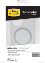 Otterbox Iphone 16 (Only) - Symmetry+ Series Clear Case - Clear - With Camera Control - Snaps To Magsafe - Ultra-Sleek - Raised Edges Protect Camera & Screen - Retail Packaging - 840304771882
