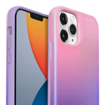 Laut - Huex Fades Case Compatible With Iphone 12 Mini | Holographic Finish | 13ft./4m Impact Protection| Color Fade Design • Lilac - 4895206917834