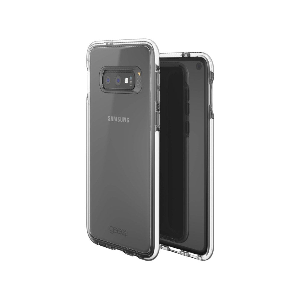 Gear4 Piccadilly Clear Case With Advanced Impact Protection [ Protected By D3o ], Slim, Tough Design For Samsung Galaxy S10e - White - 4895200206965