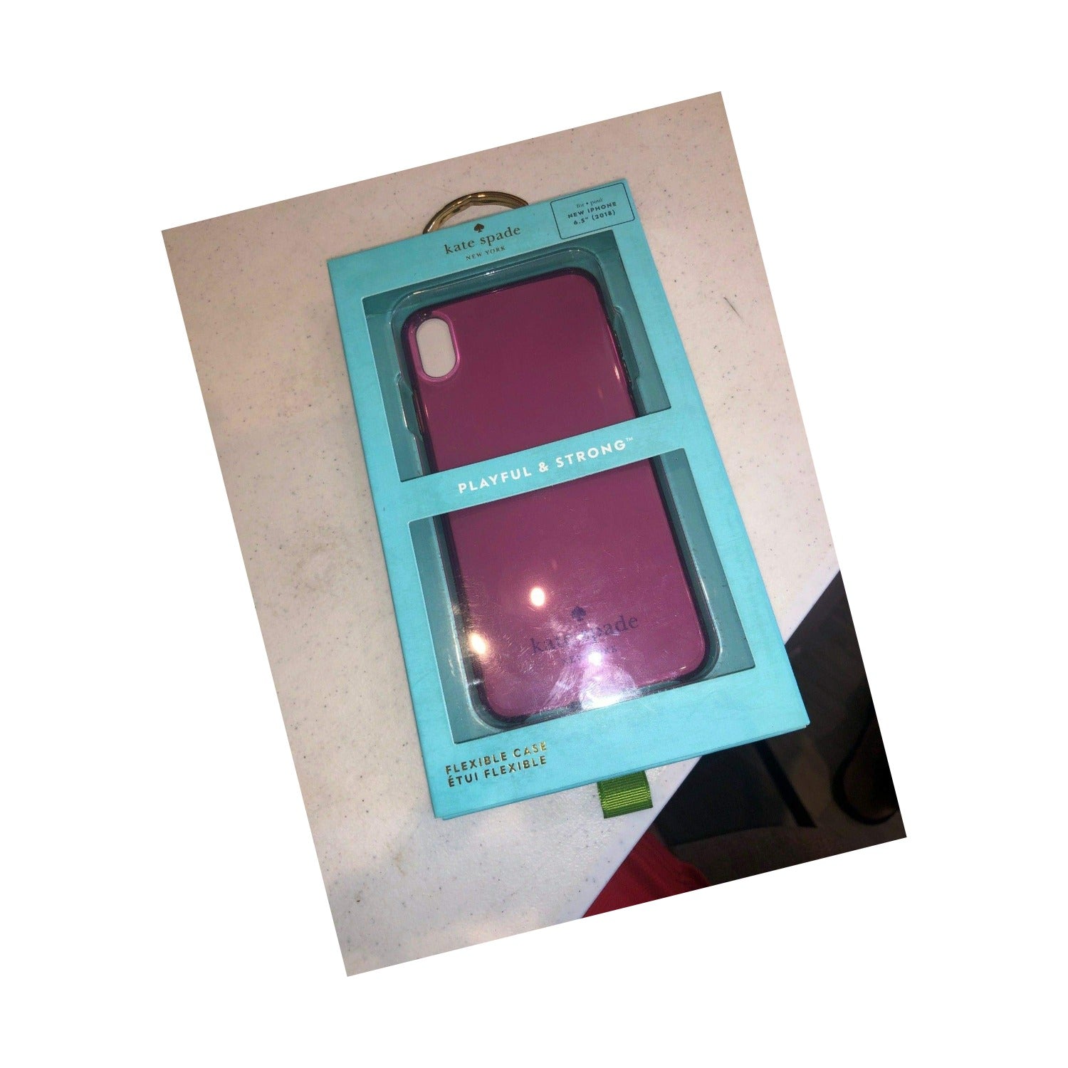 Kate Spade York Flexible Case Maui - Purple Tinted Tpu - 191058083357