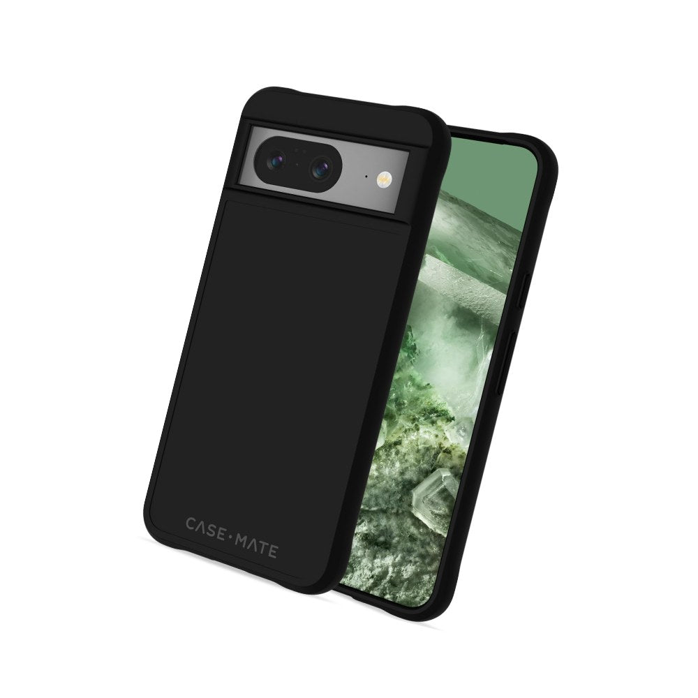 Case-Mate Google Pixel 8 Case [6.2”, 2023] [12ft Drop Protection] [Wireless Charging] Tough Black Phone Case For Google Pixel 8 - Rugged, Anti-Scratch Technology, Shock Absorbent Materials, Slim Fit - 840171734768