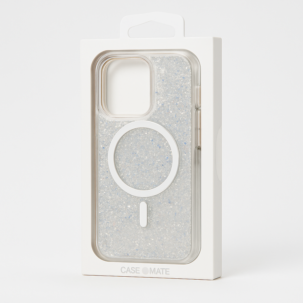 Case Mate Twinkle Case With MagSafe For iPhone 13 Pro Max Stardust Silver