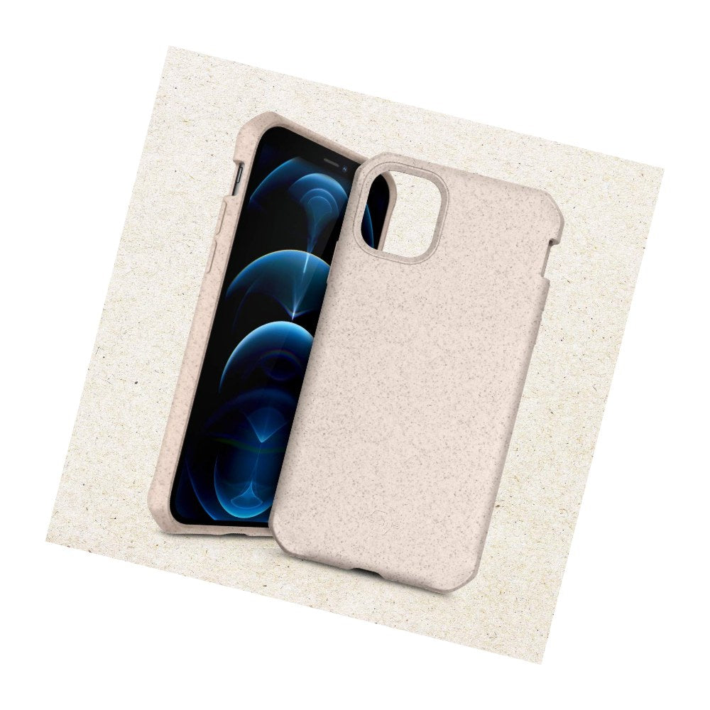 Itskins Feroniabio Terra 5g Protective Phone Case For Apple Iphone 12 Pro Max - Natural - 4894465557119